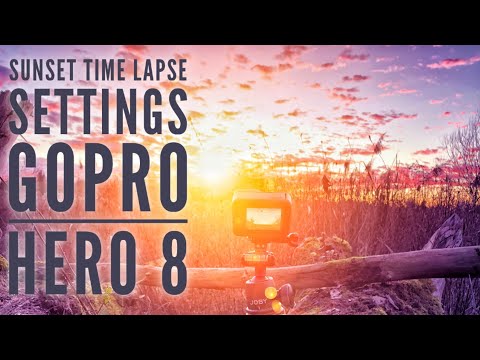 GoPro Sunset Time Lapse Settings  Tutorial  HERO 8  works for HERO 9 