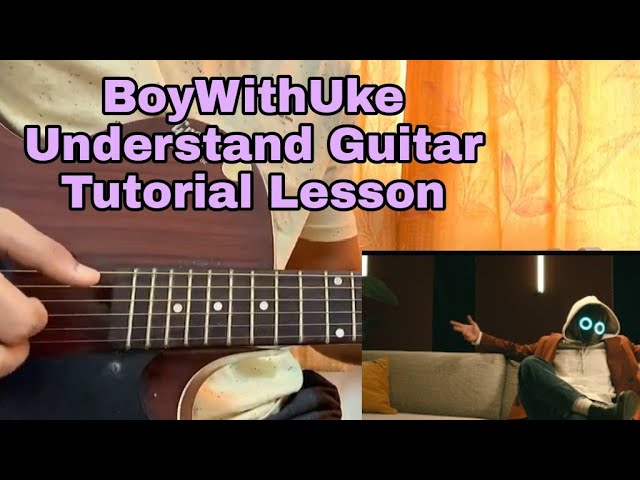 Migraine Boywithuke Guitar Tutorial 