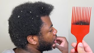 this COMB is his WORST NIGHTMARE *TRANSFORMATION*