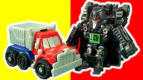 Transformers Bot Shots Crash & Bash Battle Game Slowmo