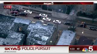 11/26/2019 -  Police Chase Chicago Shooting Suspect  - High Speed , Foot bail