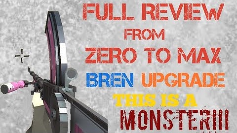 The Walking Zombie 2 - Max Upgrade,Bren Full Review from 0 to maximum Upgrade