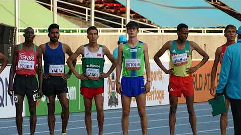 3000 m FINAL Men 7:42.09 CR! Tadese WORKU (ETH) GO...