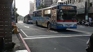 20230427 苗栗客運5801 5802 新竹市公車綠線 連三台 MOV 6396
