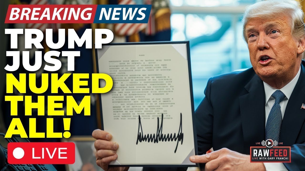 ⁣🚨LIVE: Trump Makes Drugs Great Again! Beijing Kneels! ICE Under Attack! Qatar's Air Force One!