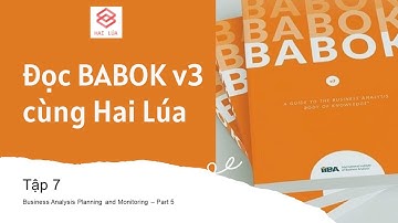 Series Đọc BABOK cùng Hai Lúa: Tập 7 - Chương Business Analysis Planning and Monitoring - Phần 5