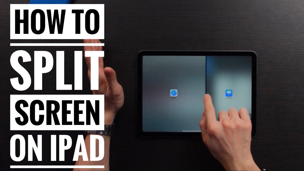 Can You Do Split Screen On Ipad Air 3 How To Split Screen Multitask On Ipad Youtube