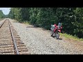 Hot summer ride on the klr650