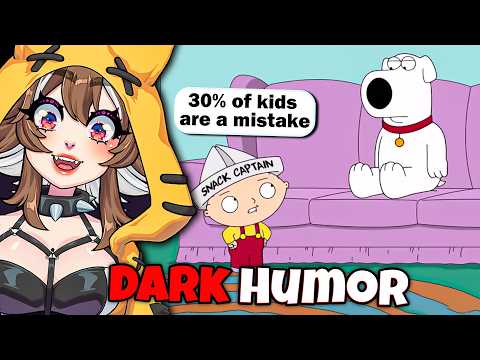 Family Guy Dark Humor pushed me TOO FAR  |  Vtuber Reacts to Family Guy Dark Humor