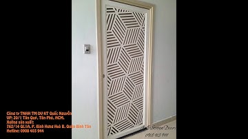 Cửa sắt cao cấp cho căn hộ chung cư!