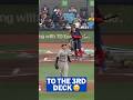 You don't see baseballs hit this far every day 😮 (Crushed by Kazuma Okamoto)