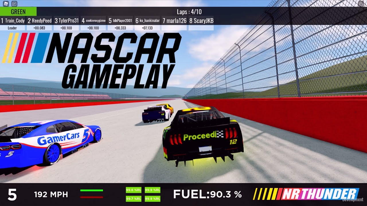 EVERY NASCAR TRACK GAMEPLAY! NR THUNDER
