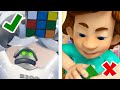 Robot vs Tom Thomas: Rubix Cube CHAMPION! | The Fixies
