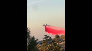 Ranch fire 6-10-25 approaching Oak Springs