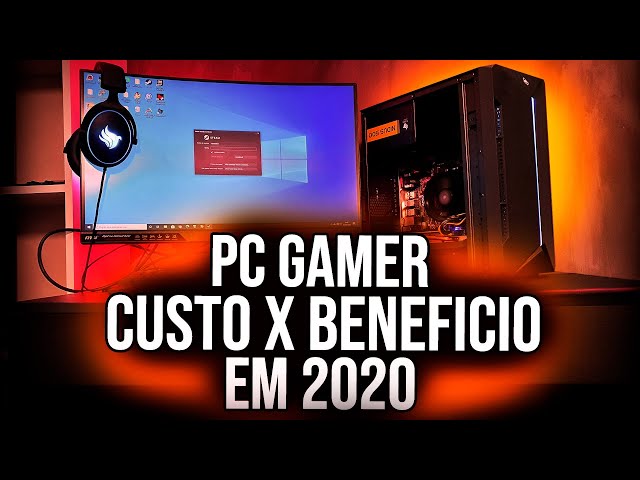 PC GAMER CUSTO BENEFÍCIO PRA JOGAR TODOS JOGOS DA STEAM 