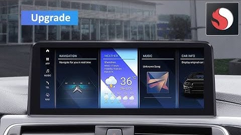 NaviFly For BMW New ID8 System 2023 Newly Launched, Snapdragon662 Android12 8G+256G Wireless Carplay