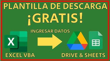 Formulario INGRESO de DATOS en Google SHEETS con MACROS en EXCEL