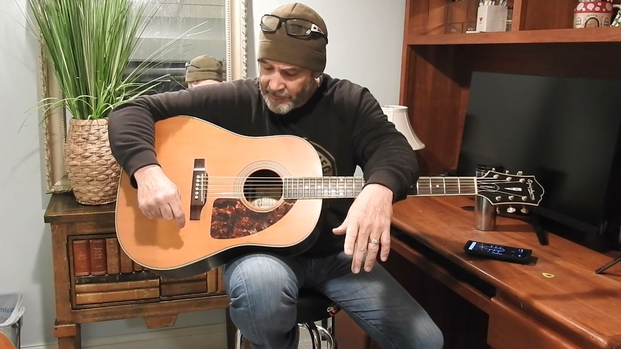 Epiphone Masterbilt 500 R NS Demonstration - YouTube