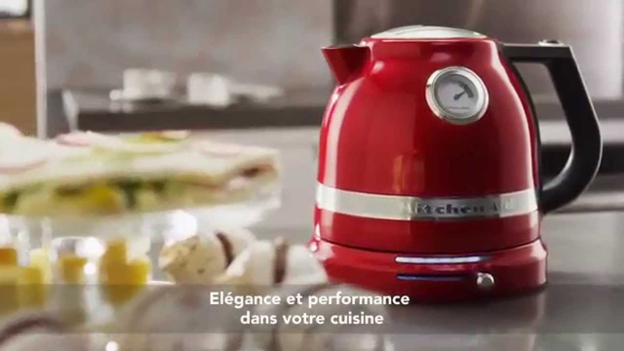 Kitchenaid - Bouilloire 1,5L design collection - Rouge empire - Bouilloire  - Rue du Commerce