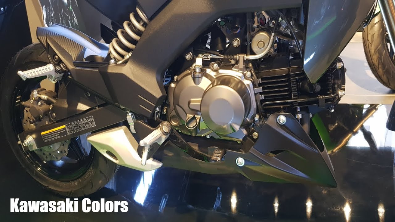 New Kawasaki 125 Colors Review Z125 Pro Mini Bike Kawasaki 125cc Price Specs Videos View 19 Youtube