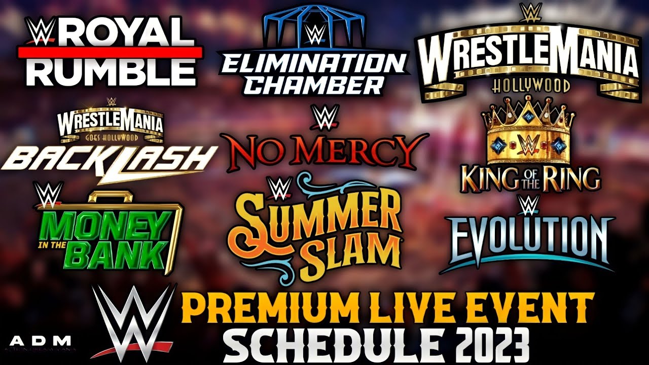 wwe live tour schedule