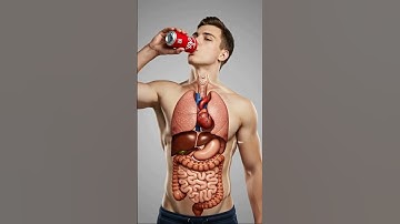 How Coca‑Cola Affects Your Stomach and Lungs | 3D Animation Inside Your Body & Gut #digestiveprocess