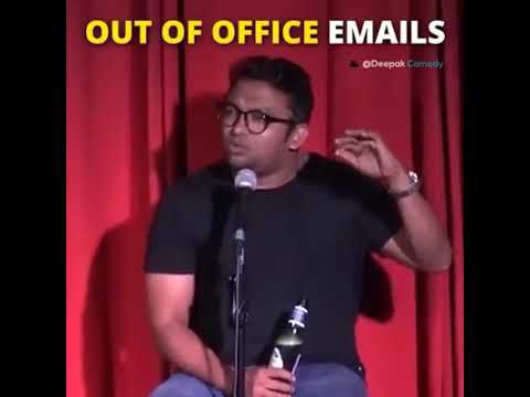 Stand up comedy# out of office Email's