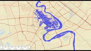 Tut8: Simulate River water flooding using #Global_Mapper (subtitles CC: English)