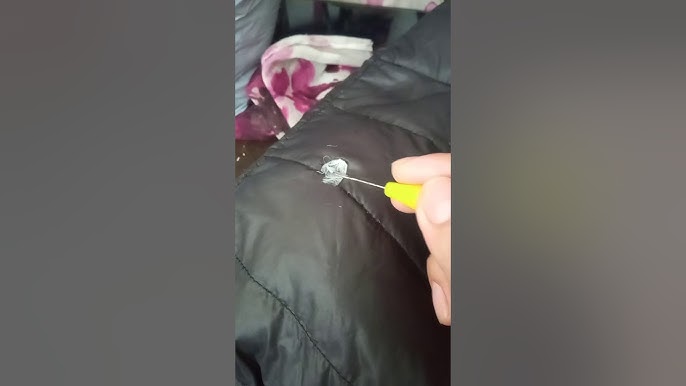 Had a few small holes in my 5+ year old down jacket. Took it in to