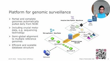 Platform for global genomic surveillance of emerging... - Ferdous Nasri - BOSC - ISMB/ECCB 2023