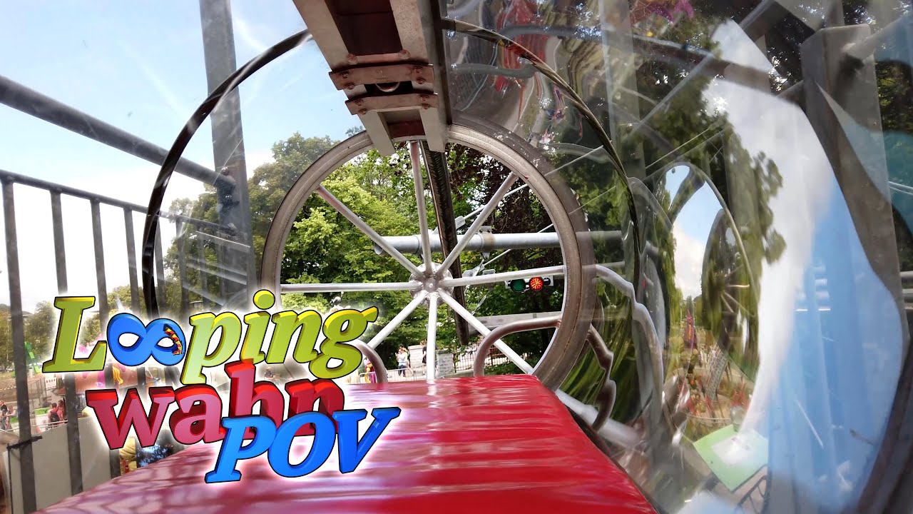 Hexenbesen Onride - Seilbahnen Thale Erlebniswelt - Flying Coaster - 4k UHD (Loopingwahn POV)