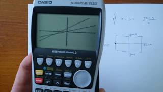 Solving Linear Equations with Casio fx-9860G AU