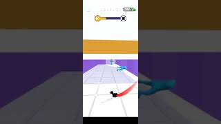 Sword play Level 61 - Ninja Slice Runne‪r‬ Gameplay Solution Walkthrough screenshot 1
