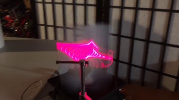 3d volumetric laser oscilloscope -- unsynced version