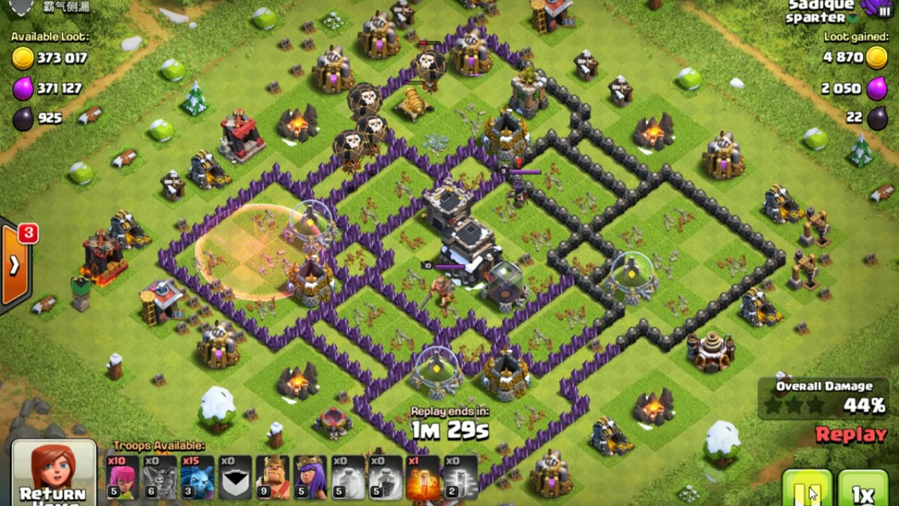 Best CoC attack! Loon Minion Attack