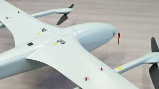 The FCD-30 Electric Composite-Wing UAV Delivers up to 4 Hours of Electric VTOL Flight