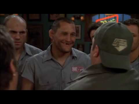Randy Couture, Frank Trigg, Dan Henderson, Quinton Rampage Jackson in King of Queens
