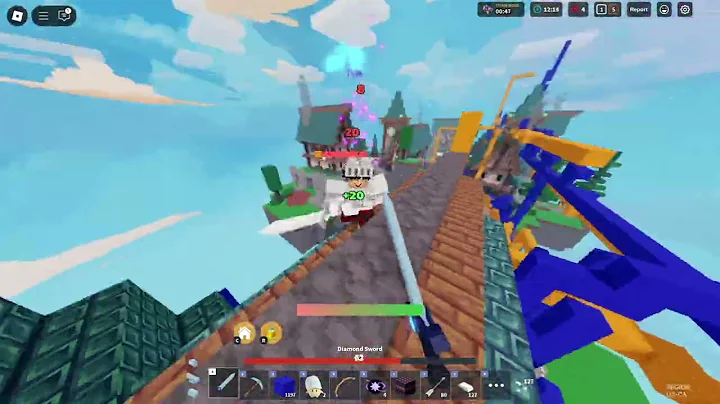 I Did My First Ever 1V5 Clutch In Ranked... (Roblox Bedwars)