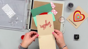 Nested Heart Dies - Scrapbook.com Exclusive