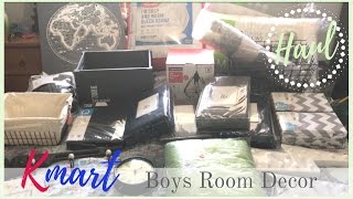 I absolutely love Kmart! Here is my Kmart room decor haul for my sons new room. My son Jamie is a pre-teen (turning 12 this year) 