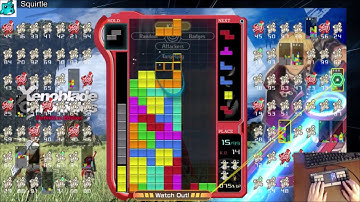 Tetris 99 - 5 Minute Top 5! Crazy Tetris Maxiumus