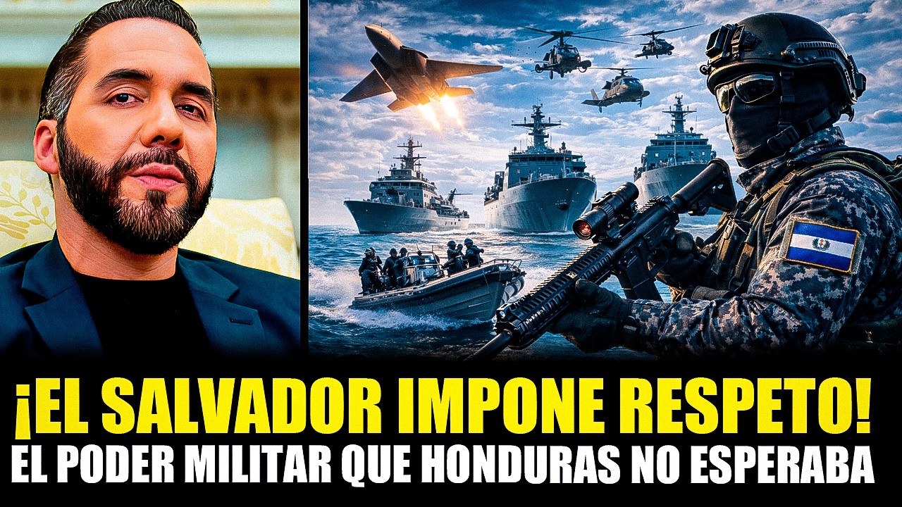 ¡INCREÍBLE! 😱 Conoce El PODER MILITAR de BUKELE que HONDURAS No Quiere que Veas 🇸🇻🇭🇳