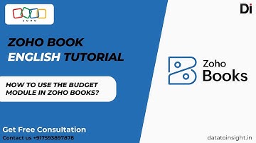 How to Use the Budget Module in Zoho Books | Complete Walkthrough | English
