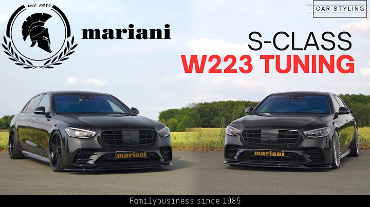 Mercedes S-Klasse W223 Tuning I S580 by 𝐦𝐚𝐫𝐢𝐚𝐧𝐢 ® Car-Styling