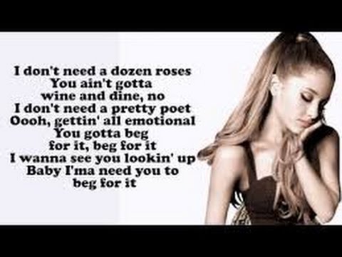 Ariana Grande Ft Nicki Minaj Get On Your Knees Official