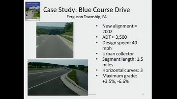 Geometric Design, Speed, and Safety