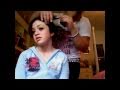 Kristin & Sabrina Messy Bun Hair Tutorial by Krystal Ice Styles