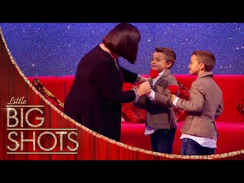 These 8 Year Old Twin Pop Stars From Spain Left Everyone Smiling | Little Big Shots