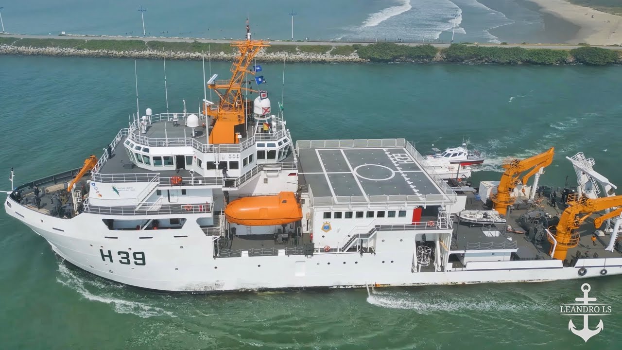 Por dentro do MAIOR NAVIO de Pesquisa do BRASIL - H-39 Vital de Oliveira
