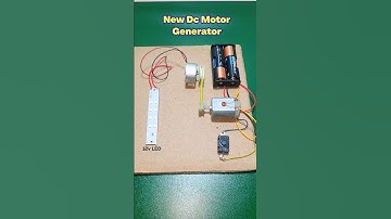 New DC Motor generator 